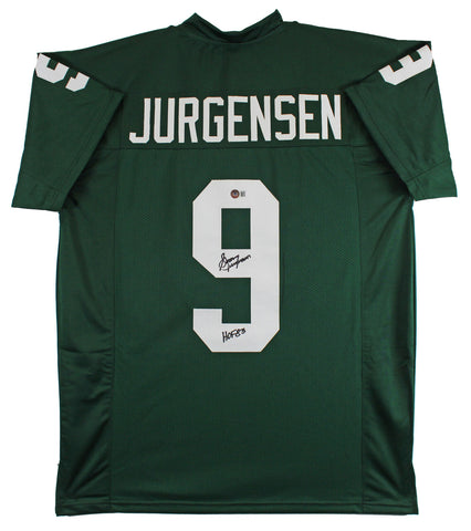 Sonny Jurgensen "HOF 83" Authentic Signed Green Throwback Jersey BAS Witnessed