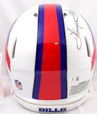 Thurman Thomas Autographed Bills 2021 F/S Speed Authentic Helmet-Beckett W Holo
