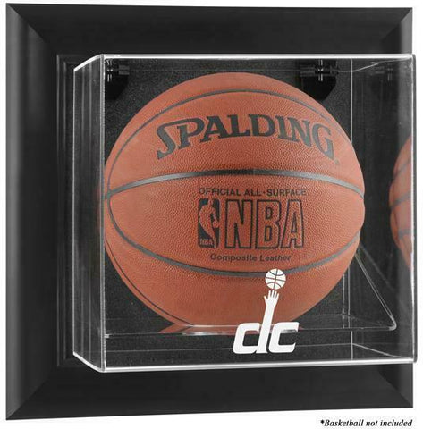 Washington Wizards Blk Framed Wall-Mountable Basketball Display Case - Fanatics
