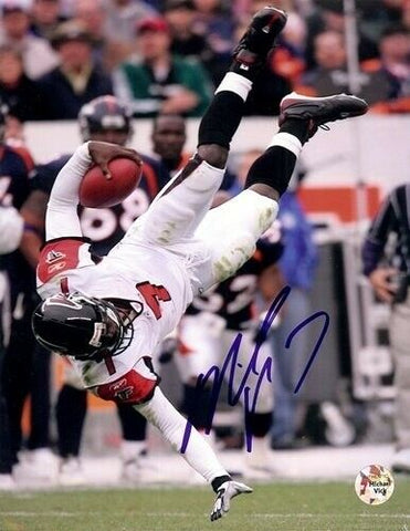 Michael Vick Autographed/Signed Atlanta Falcons 8x10 NFL Photo #4