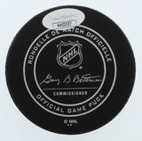 Braden Holtby Capitals Signed 2018 NHL Stadium Series Logo Hockey Puck (JSA COA)
