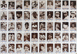 Dodgers 25x35 Dodgers Greats Uncut Smokey the Bear Trading Card Sheet Unsigned 2