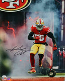Kwon Alexander Signed SF 49ers 16x20 FP Running Out Photo - JSA W Auth *Black