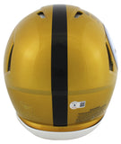 Steelers T.J. Watt "22.5 Sacks" Signed Flash F/S Speed Proline Helmet BAS Wit