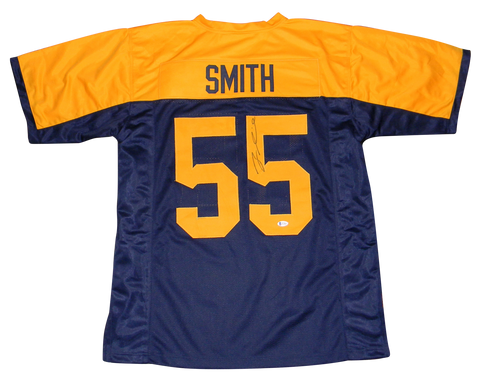 ZA'DARIUS SMITH AUTOGRAPHED GREEN BAY PACKERS #91 THROWBACK JERSEY BECKETT