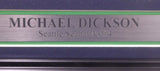 MICHAEL DICKSON AUTOGRAPHED SIGNED FRAMED 8X10 PHOTO SEAHAWKS MCS HOLO 154886