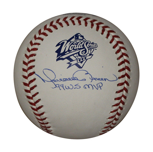 Mariano Rivera Signed New York Yankees 1999 World Series Baseball MVP JSA 31272