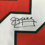 Autographed/Signed JIM KELLY Miami Orange College Football Jersey JSA COA Auto