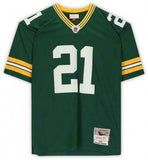 Frmd Charles Woodson Packers Signed Green M&N SB XLV Throwback Replica Jersey