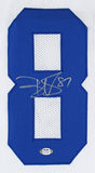 Reggie Wayne Authentic Signed White Pro Style Jersey Autographed PSA/DNA Itp