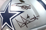 Lamb/Prescott/Elliott Signed Cowboys F/S Speed Authentic Helmet-Fanatics/BAWHolo