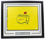 Jack Nicklaus Signed Framed Masters Golf Flag w/ Years JSA LOA XX26502