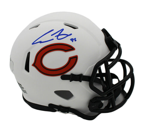 Cole Kmet Signed Chicago Bears Speed Lunar NFL Mini Helmet