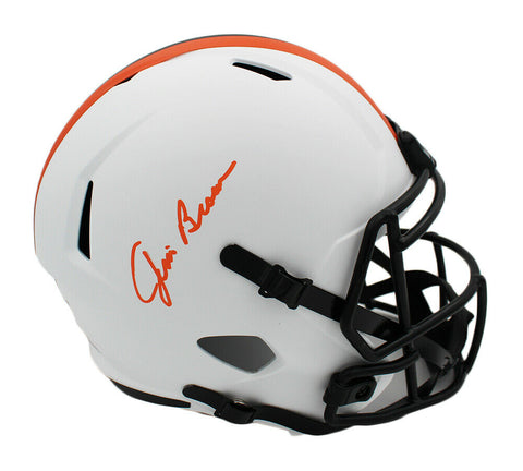 Jim Brown Signed Cleveland Browns Speed Full Size Lunar NFL Helmet