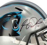 Sam Darnold Carolina Panthers Autographed Riddell Speed Replica Helmet