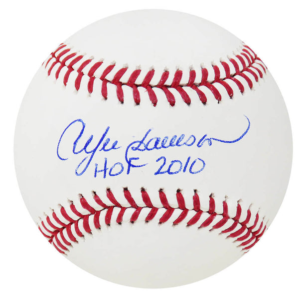 Cubs/Expos ANDRE DAWSON Signed Rawlings MLB Baseball w/HOF 2010 - SCHWARTZ
