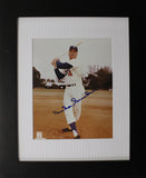 Duke Snider Autographed/Signed Brooklyn Dodgers Framed 8x10 Photo 35941