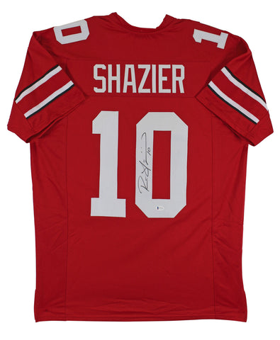 Ryan Shazier Authentic Signed Red Pro Style Jersey Autographed BAS Witnessed