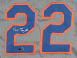 Ray Knight Signed New York Mets Jersey (Steiner) Scored Winning Run 1986 Game 6