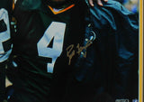 Brett Favre Signed Green Bay Packers Framed 16x20 NFL Photo - With Reggie White