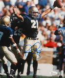 Bobby Taylor Autographed Notre Dame 8x10 Vertical Cheering Photo- JSA W Auth