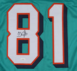 O. J. McDuffie Signed Miami Dolphins Jersey (JSA COA) WR (1993-2001) Penn State