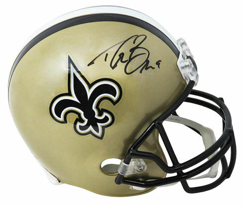 Drew Brees Signed New Orleans Saints Riddell Full Size Replica Helmet - Beckett