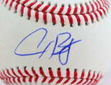 Alex Bregman Autographed Rawlings OML Baseball- Beckett W Hologram *Blue