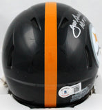 Joe Greene Autographed Steelers 63-76 Speed Mini Helmet w/HOF-Beckett W Hologram