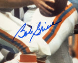 BOB GRIESE AUTOGRAPHED 16X20 PHOTO MIAMI DOLPHINS BECKETT BAS QR STOCK #194353