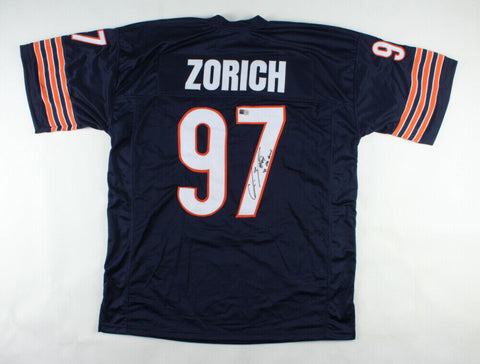 Chris Zorich Signed Chicago Bears Jersey Inscribed "93 Pro Bowl" (TriStar Holo)