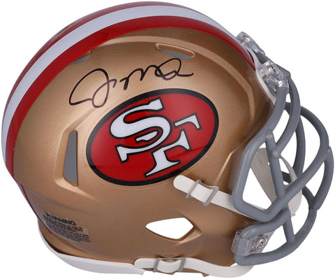 Joe Montana San Francisco 49ers Autographed Riddell Speed Mini Helmet