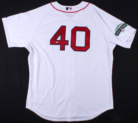 Andrew Bailey Signed Red Sox Majestic Jersey with "Fenway Park 100 Years" Patch