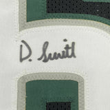 Autographed/Signed DEVONTA SMITH Philadelphia Black Football Jersey Beckett COA