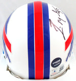 Eric Moulds Autographed Buffalo Bills 76-83 Mini Helmet-Beckett W Hologram
