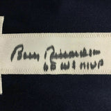 FRAMED Autographed/Signed BOBBY RICHARDSON 33x42 New York Blue Jersey JSA COA