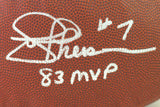 Joe Theismann Autographed NFL Supergrip Football W/ Insc- JSA W *Silver