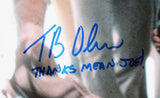 Joe Greene & Tommy Okon Hey Kid, Catch Authentic Signed 16x20 Photo BAS Witness