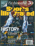 Warriors Stephen Curry Signed 2016 Sports Illustrated Magazine BAS #X117179