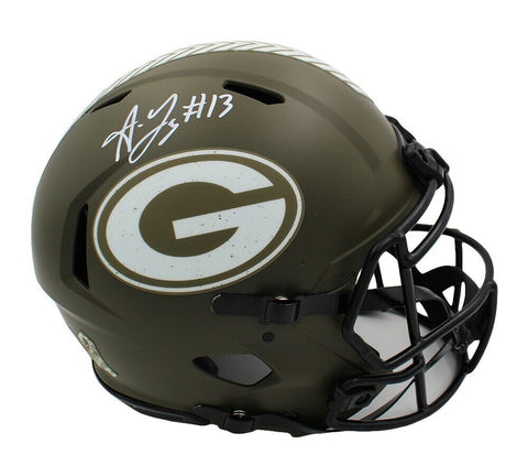 Allen Lazard Signed Green Bay Packers Speed Authentic STS NFL Helmet