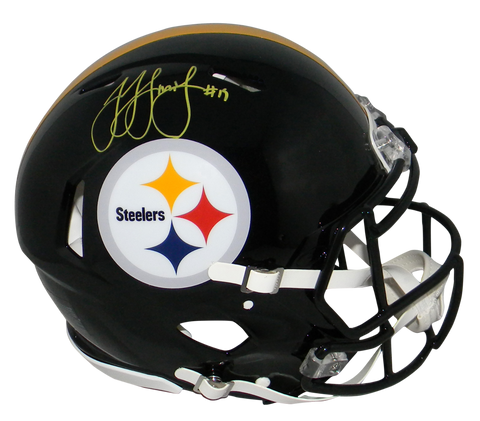 JUJU SMITH-SCHUSTER SIGNED PITTSBURGH STEELERS FULL SIZE AUTHENTIC SPEED HELMET
