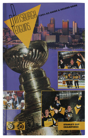 Penguins 1991-92 Guide & Record Book Un-signed