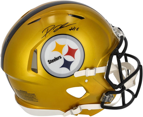 Diontae Johnson Steelers Signed Riddell Flash Alternate Speed Authentic Helmet