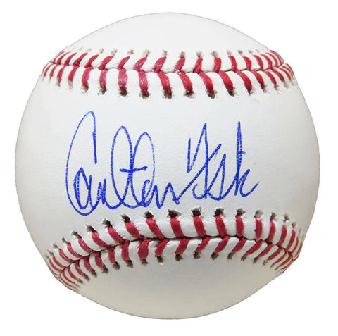 CARLTON FISK Signed Rawlings MLB Baseball - SCHWARTZ
