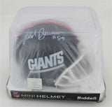 Mark Bavaro Signed New York Giants Mini Helmet (PSA COA) 2xSuper Bowl Champion