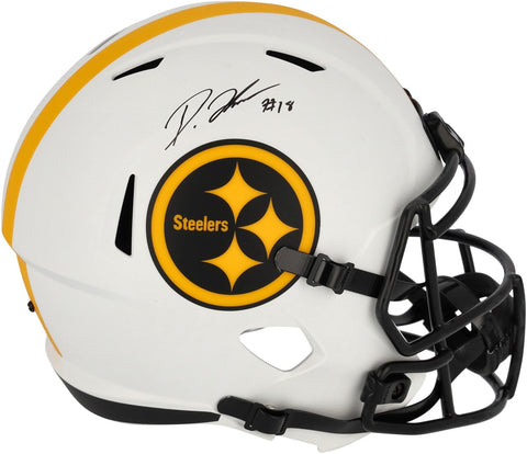 Diontae Johnson Steelers Signed Lunar Eclipse Alternate Replica Helmet