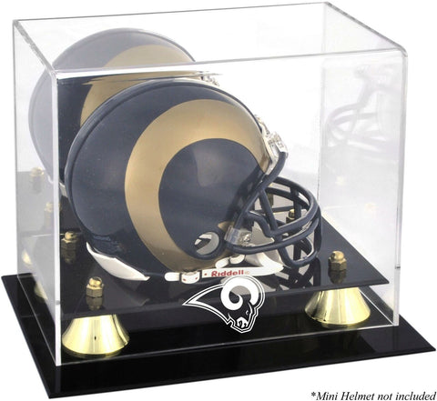 Los Angeles Rams Mini Helmet Display Case - Fanatics