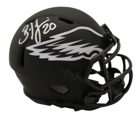 Brian Dawkins Autographed Philadelphia Eagles Eclipse Mini Helmet Beckett 38817