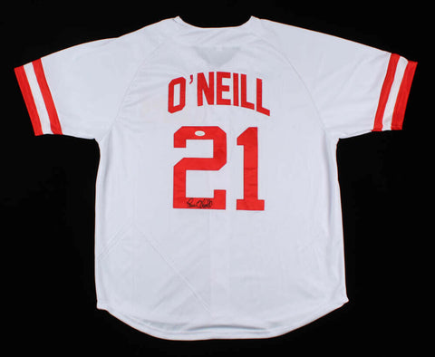 Paul O' Neill Signed Cincinnati Reds Jersey (JSA COA) 5XWorld Series Champion