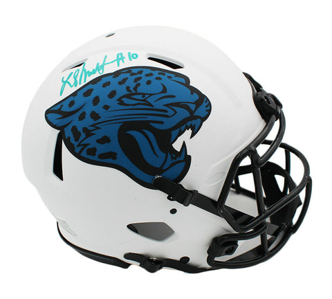 Laviska Shenault Signed Jacksonville Jaguars Speed Authentic Lunar NFL Helmet